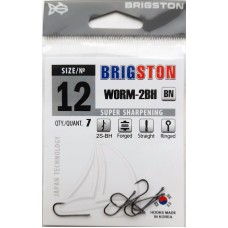 Крючок Brigston Worm 2BH BN №12