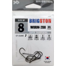 Крючок Brigston Worm 2BH BN №8