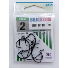 Крючок Brigston Light Offset BN №2
