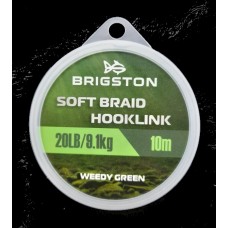Поводковый материал Brigston Soft Braid Hooklink 20lb/9.1kg 10m